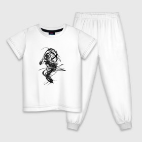 Детская пижама хлопок с принтом Темная Энергия в Белгороде, 100% хлопок |  брюки и футболка прямого кроя, без карманов, на брюках мягкая резинка на поясе и по низу штанин
 | вихрь | темная энергия | тьма