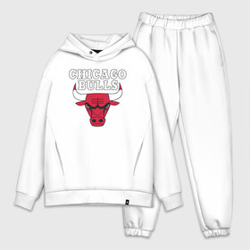 Мужской костюм хлопок OVERSIZE с принтом CHICAGO BULLS в Белгороде,  |  | bulls | chicago | chicago bulls | nba | red bulls | usa | америка | быки | нба | сша | чикаго буллс