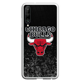 Чехол для Honor P30 с принтом CHICAGO BULLS в Белгороде, Силикон | Область печати: задняя сторона чехла, без боковых панелей | bulls | chicago | chicago bulls | nba | red bulls | usa | америка | быки | нба | сша | чикаго буллс