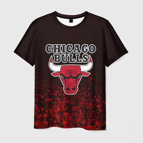 Мужская футболка 3D с принтом CHICAGO BULLS | ЧИКАГО БУЛЛС в Белгороде, 100% полиэфир | прямой крой, круглый вырез горловины, длина до линии бедер | Тематика изображения на принте: bulls | chicago | chicago bulls | nba | red bulls | usa | америка | быки | нба | сша | чикаго буллс