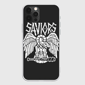 Чехол для iPhone 12 Pro Max с принтом Ходячие мертвецы Saviors в Белгороде, Силикон |  | Тематика изображения на принте: amc | carol | daryl | dixon | michonne | negan | reaction | rick | season 10 | twd | zombies | диксон | дэрил | зомби | мертвецы | мишонн | неган | реакция | рик | ходячие