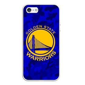 Чехол для iPhone 5/5S матовый с принтом GOLDEN STATE WARRIORS в Белгороде, Силикон | Область печати: задняя сторона чехла, без боковых панелей | golden state | golden state warriors | gsw | nba | usa | америка | голден стэйт уорриорз | гсв | нба | сша