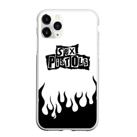 Чехол для iPhone 11 Pro матовый с принтом Sex Pistols в Белгороде, Силикон |  | music | rock | музыка | пистолс | рок