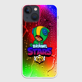 Чехол для iPhone 13 mini с принтом BRAWL STARS LEON в Белгороде,  |  | 2020 | android | brawl stars | crow | games | leon | mobile game | stars | бравл старс | ворон | игры | леон | мобильные игры