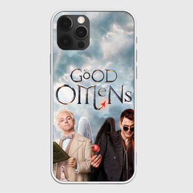 Чехол для iPhone 12 Pro Max с принтом Good Omens в Белгороде, Силикон |  | aziraphale | crowley | david | demon | good | omens | pratchett | tennant | terry | азирафаэль | ангел | благие | демон | дэвид | знамения | кроули | майкл шин | пратчетт | теннант | терри