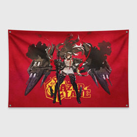 Флаг-баннер с принтом Azur Lane в Белгороде, 100% полиэстер | размер 67 х 109 см, плотность ткани — 95 г/м2; по краям флага есть четыре люверса для крепления | anime | azur lane | girl | аниме | девушка | лазурный путь