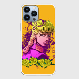 Чехол для iPhone 13 Pro Max с принтом JoJo Bizarre Adventure в Белгороде,  |  | Тематика изображения на принте: aureo | battle tendency | blood | crusaders | dio | giorno | giovanna | golden | jjba | jojo memes | jojos | jotaro | manga | phantom | stardust | vento aureo | wind | джо джо | манга