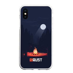 Чехол для iPhone XS Max матовый с принтом Rust в Белгороде, Силикон | Область печати: задняя сторона чехла, без боковых панелей | multiplayer | rpg | rust | выживание | игра rust | игра раст | игры | многопользовательская игра | мультиплеер | раст | рпг | симулятор | симулятора выживания