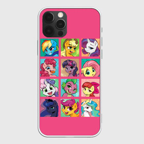 Чехол для iPhone 12 Pro Max с принтом My little pony в Белгороде, Силикон |  | applejack | little | magic | mlp | my | pinkie pie | pony | rainbow dash | rarity | sto luchshih detskih printov | twilight | дракон | дружба | единорог | искорка | пони | селестия | спайк | сумеречная | это чудо