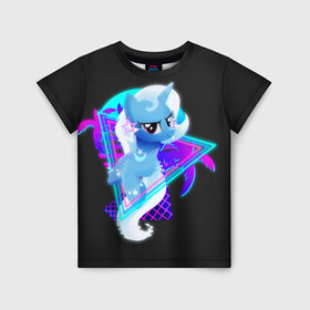 Детская футболка 3D с принтом Мой маленький пони в Белгороде, 100% гипоаллергенный полиэфир | прямой крой, круглый вырез горловины, длина до линии бедер, чуть спущенное плечо, ткань немного тянется | applejack | little | magic | mlp | my | pinkie pie | pony | rainbow dash | rarity | twilight | дракон | дружба | единорог | искорка | пони | селестия | спайк | сумеречная | это чудо