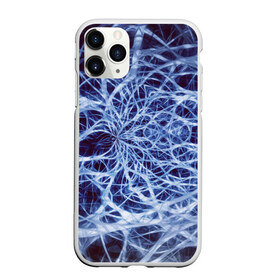 Чехол для iPhone 11 Pro матовый с принтом Nerves в Белгороде, Силикон |  | nerves | абстрактно | абстрактные | абстрактный | абстракция | нейронная | неон | неонка | неоновые | нерв | нервная | нервы | объёмные | объёмный | светящиеся | светящийся | сетка | сеть | система
