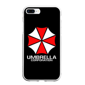 Чехол для iPhone 7Plus/8 Plus матовый с принтом UMBRELLA CORP в Белгороде, Силикон | Область печати: задняя сторона чехла, без боковых панелей | ada wong | biohazard | leon | nemesis | project resistance | raccoon city | re | re3 | resident evil | resident evil 3 | rpd | stars | umbrella | ада вонг | амбрелла | немезис | ужасы