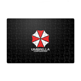 Пазл магнитный 126 элементов с принтом UMBRELLA CORP | АМБРЕЛЛА КОРП в Белгороде, полимерный материал с магнитным слоем | 126 деталей, размер изделия —  180*270 мм | ada wong | biohazard | leon | nemesis | project resistance | raccoon city | re | re3 | resident evil | resident evil 3 | rpd | stars | umbrella | ада вонг | амбрелла | немезис | ужасы