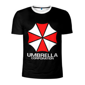 Мужская футболка 3D спортивная с принтом UMBRELLA CORP | АМБРЕЛЛА КОРП в Белгороде, 100% полиэстер с улучшенными характеристиками | приталенный силуэт, круглая горловина, широкие плечи, сужается к линии бедра | ada wong | biohazard | leon | nemesis | project resistance | raccoon city | re | re3 | resident evil | resident evil 3 | rpd | stars | umbrella | ада вонг | амбрелла | немезис | ужасы