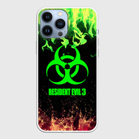 Чехол для iPhone 13 Pro Max с принтом RESIDENT EVIL 3 в Белгороде,  |  | Тематика изображения на принте: biohazard | biohazard 7 | crocodile | fang | game | hand | monster | new umbrella | resident evil | resident evil 7 | umbrella | umbrella corp | umbrella corporation | zombie | обител