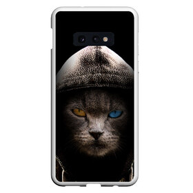 Чехол для Samsung S10E с принтом Уличный кот в Белгороде, Силикон | Область печати: задняя сторона чехла, без боковых панелей | cat | животные | киска | кот | котик | коты | котэ | кошка | кошки