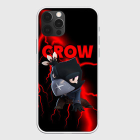 Чехол для iPhone 12 Pro с принтом Brawl Stars CROW в Белгороде, силикон | область печати: задняя сторона чехла, без боковых панелей | 8 bit | 8 бит | brawl | brawl stars | crow | leon | stars | бравл | бравл старс | браво старс | игра | компьютерная | кров | леон | онлайн | старс