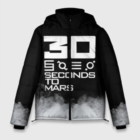 Мужская зимняя куртка 3D с принтом 30 Seconds To Mars в Белгороде, верх — 100% полиэстер; подкладка — 100% полиэстер; утеплитель — 100% полиэстер | длина ниже бедра, свободный силуэт Оверсайз. Есть воротник-стойка, отстегивающийся капюшон и ветрозащитная планка. 

Боковые карманы с листочкой на кнопках и внутренний карман на молнии. | 30 seconds to mars | ac dc | jared leto | music | rock | thirty seconds to mars | джаред лето | музыка | рок