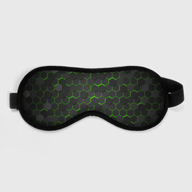 Маска для сна 3D с принтом OCTAGON зеленый в Белгороде, внешний слой — 100% полиэфир, внутренний слой — 100% хлопок, между ними — поролон |  | neon octagon | octagon | зеленые соты | зеленые соты в неоне | неон | неоновые соты | шестиугольники