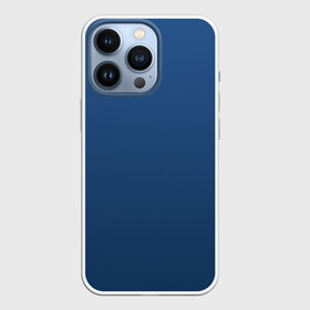 Чехол для iPhone 13 Pro с принтом 19 4052 Classic Blue в Белгороде,  |  | Тематика изображения на принте: 9 4052 | без дизайна | без принта | без узора | главный цвет 2020 года | код цвета | нг | новый год | праздник | про | рождество | синий | синяя одежда | цвет нового года