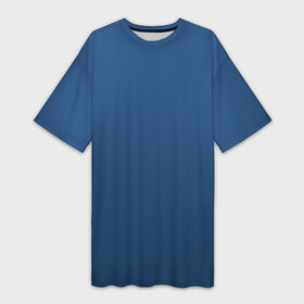 Платье-футболка 3D с принтом 19 4052 Classic Blue в Белгороде,  |  | 9 4052 | без дизайна | без принта | без узора | главный цвет 2020 года | код цвета | нг | новый год | праздник | про | рождество | синий | синяя одежда | цвет нового года