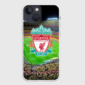 Чехол для iPhone 13 mini с принтом FC Liverpool в Белгороде,  |  | england | liverpool fc | англия | ливерпуль