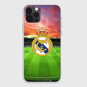 Чехол для iPhone 12 Pro Max с принтом FC Real Madrid в Белгороде, Силикон |  | Тематика изображения на принте: real madrid | spain | испания | реал