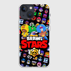 Чехол для iPhone 13 mini с принтом BRAWL STARS в Белгороде,  |  | 8 bit | brawl stars | crow | crow phoenix. | leon | leon shark | бравл старс | браво старс | ворон | игра бравл | леон | леон шарк | оборотень