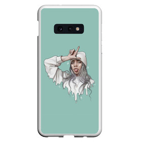 Чехол для Samsung S10E с принтом Billie Eilish Mint Art в Белгороде, Силикон | Область печати: задняя сторона чехла, без боковых панелей | bad | bad guy | billi | billie | billie eilish | eilish | good girl | music | swag | айлиш | беляш | били | били айлиш | билли | билли айлиш | билли эйлиш | биляш | музка | певица | эйлиш