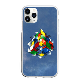 Чехол для iPhone 11 Pro матовый с принтом Кубик Рубика в Белгороде, Силикон |  | Тематика изображения на принте: mathematica | кубик | магия. формулы | математика | наука | рубика | соберись | технарь