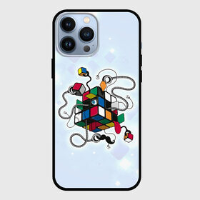 Чехол для iPhone 13 Pro Max с принтом Кубик Рубика в Белгороде,  |  | mathematica | кубик | магия. формулы | математика | наука | рубика | соберись | технарь