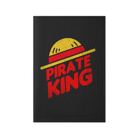 Обложка для паспорта матовая кожа с принтом One Piece Pirate King в Белгороде, натуральная матовая кожа | размер 19,3 х 13,7 см; прозрачные пластиковые крепления | Тематика изображения на принте: anime | kaido | luffy | manga | one piece | theory | zoro | большой куш | ван | луффи | манга | манки д | мульт | пираты | пис | рыжий | сёнэн | сериал | шанкс