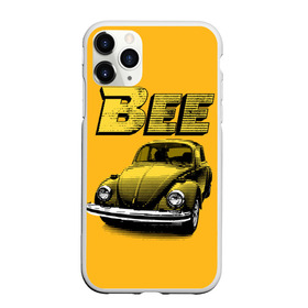 Чехол для iPhone 11 Pro матовый с принтом Transformers Bee в Белгороде, Силикон |  | bumblebee | transformers | автоботы | бамблби | мегатрон | оптимус прайм | роботы | трансформеры