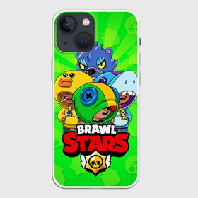 Чехол для iPhone 13 mini с принтом BRAWL STARS LEON в Белгороде,  |  | brawl stars | brawl stars leon | brawler | leon | sally | shark | werewolf | акула | бравл старз | бравлер | леон | оборотень | салли