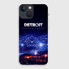 Чехол для iPhone 13 mini с принтом DETROIT:BECOME HUMAN в Белгороде,  |  | action | ai | android | connor | dbhpk19 | detroit become human | game | rk 800 | rk 900 | андроиды | детектив | игра | игры | интерактивное кино | кара | коннор | логотип | маркус | роботы | фирменный стиль | экшн