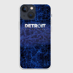 Чехол для iPhone 13 mini с принтом DETROIT:BECOME HUMAN в Белгороде,  |  | action | ai | android | connor | detroit become human | game | rk 800 | rk 900 | андроиды | детектив | игра | игры | интерактивное кино | кара | коннор | логотип | маркус | роботы | фирменный стиль | экшн