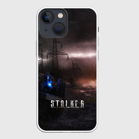 Чехол для iPhone 13 mini с принтом STALKER GAME в Белгороде,  |  | s.t.a.l.k.e.r. | stalker | арт | зона | зона отчуждения | игра | мутант | пейзаж | припять | радиация | радиоктивный фон | сталкер | чернобыль