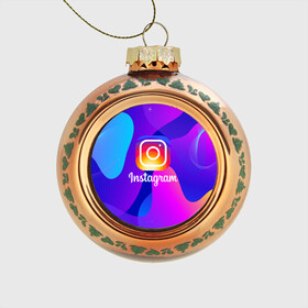 Стеклянный ёлочный шар с принтом Instagram Exclusive в Белгороде, Стекло | Диаметр: 80 мм | Тематика изображения на принте: insta | instagram | instagramm | social | видео | инста | инстаграм | инстаграмм | приложение | социальная сеть | фото