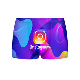Мужские трусы 3D с принтом Instagram Exclusive в Белгороде, 50% хлопок, 50% полиэстер | классическая посадка, на поясе мягкая тканевая резинка | insta | instagram | instagramm | social | видео | инста | инстаграм | инстаграмм | приложение | социальная сеть | фото