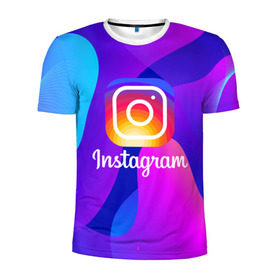 Мужская футболка 3D спортивная с принтом Instagram Exclusive в Белгороде, 100% полиэстер с улучшенными характеристиками | приталенный силуэт, круглая горловина, широкие плечи, сужается к линии бедра | insta | instagram | instagramm | social | видео | инста | инстаграм | инстаграмм | приложение | социальная сеть | фото