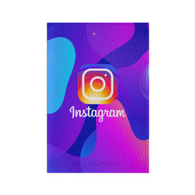 Обложка для паспорта матовая кожа с принтом Instagram Exclusive в Белгороде, натуральная матовая кожа | размер 19,3 х 13,7 см; прозрачные пластиковые крепления | insta | instagram | instagramm | social | видео | инста | инстаграм | инстаграмм | приложение | социальная сеть | фото