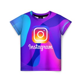 Детская футболка 3D с принтом Instagram Exclusive в Белгороде, 100% гипоаллергенный полиэфир | прямой крой, круглый вырез горловины, длина до линии бедер, чуть спущенное плечо, ткань немного тянется | insta | instagram | instagramm | social | видео | инста | инстаграм | инстаграмм | приложение | социальная сеть | фото