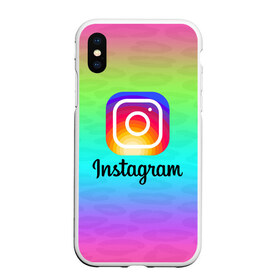 Чехол для iPhone XS Max матовый с принтом INSTAGRAM 2020 в Белгороде, Силикон | Область печати: задняя сторона чехла, без боковых панелей | Тематика изображения на принте: insta | instagram | instagramm | social | видео | инста | инстаграм | инстаграмм | приложение | социальная сеть | фото