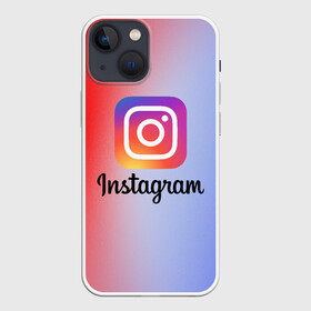 Чехол для iPhone 13 mini с принтом INSTAGRAM в Белгороде,  |  | insta | instagram | instagramm | social | видео | инста | инстаграм | инстаграмм | приложение | социальная сеть | фото