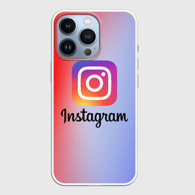 Чехол для iPhone 13 Pro с принтом INSTAGRAM в Белгороде,  |  | insta | instagram | instagramm | social | видео | инста | инстаграм | инстаграмм | приложение | социальная сеть | фото
