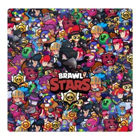 Магнитный плакат 3Х3 с принтом BRAWL STARS CROW в Белгороде, Полимерный материал с магнитным слоем | 9 деталей размером 9*9 см | 2020 | android | brawl stars | crow | games | leon | mobile game | stars | бравл старс | ворон | игры | леон | мобильные игры