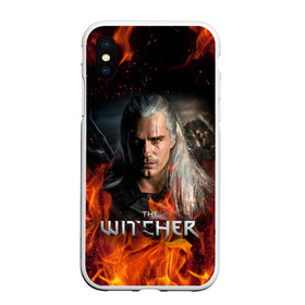 Чехол для iPhone XS Max матовый с принтом THE WITCHER в Белгороде, Силикон | Область печати: задняя сторона чехла, без боковых панелей | geralt | netflix | the witcher | witcher | ведьмак | геральт | йенифер | нетфликс | сериал ведьмак | трисс | цири