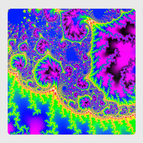 Магнитный плакат 3Х3 с принтом NEON&ACID в Белгороде, Полимерный материал с магнитным слоем | 9 деталей размером 9*9 см | Тематика изображения на принте: abstract | abstraction | texture | абстракция | геометрия | иллюзия | обман зрения | оптический узор | текстура
