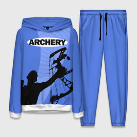 Женский костюм 3D (с толстовкой) с принтом Archery в Белгороде,  |  | archer | archery | bow | bow hunter | bowhunter | лук | лучник | стрельба из лука