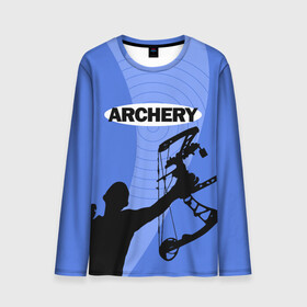 Мужской лонгслив 3D с принтом Archery в Белгороде, 100% полиэстер | длинные рукава, круглый вырез горловины, полуприлегающий силуэт | archer | archery | bow | bow hunter | bowhunter | лук | лучник | стрельба из лука